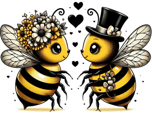 ai generated honey bees valentines 8513231 ai generated honey bees valentines 8513231