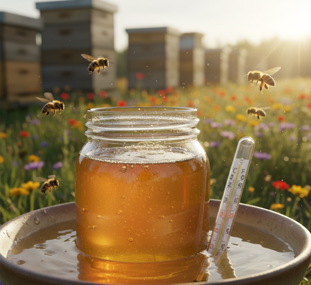 W jakiej temperaturze miód traci właściwości i jak go podgrzewać, żeby nie zepsuć jakości