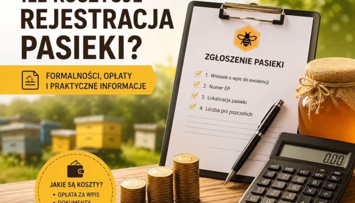 ile kosztuje rejestracja pasieki