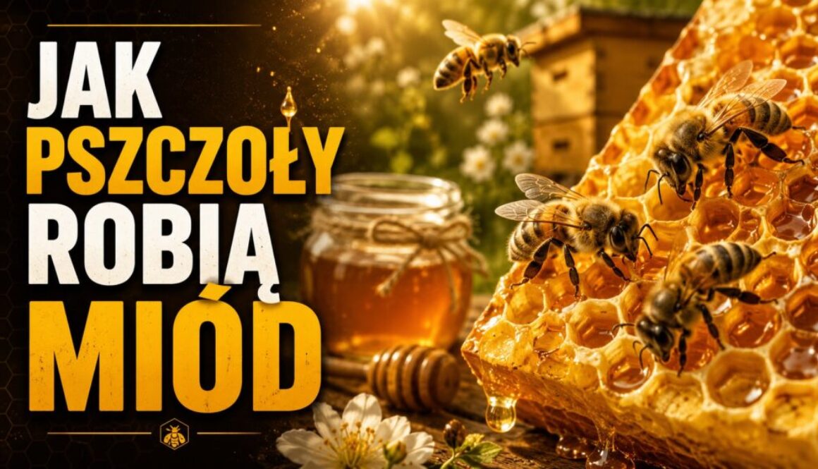 jak pszczoły robią miód